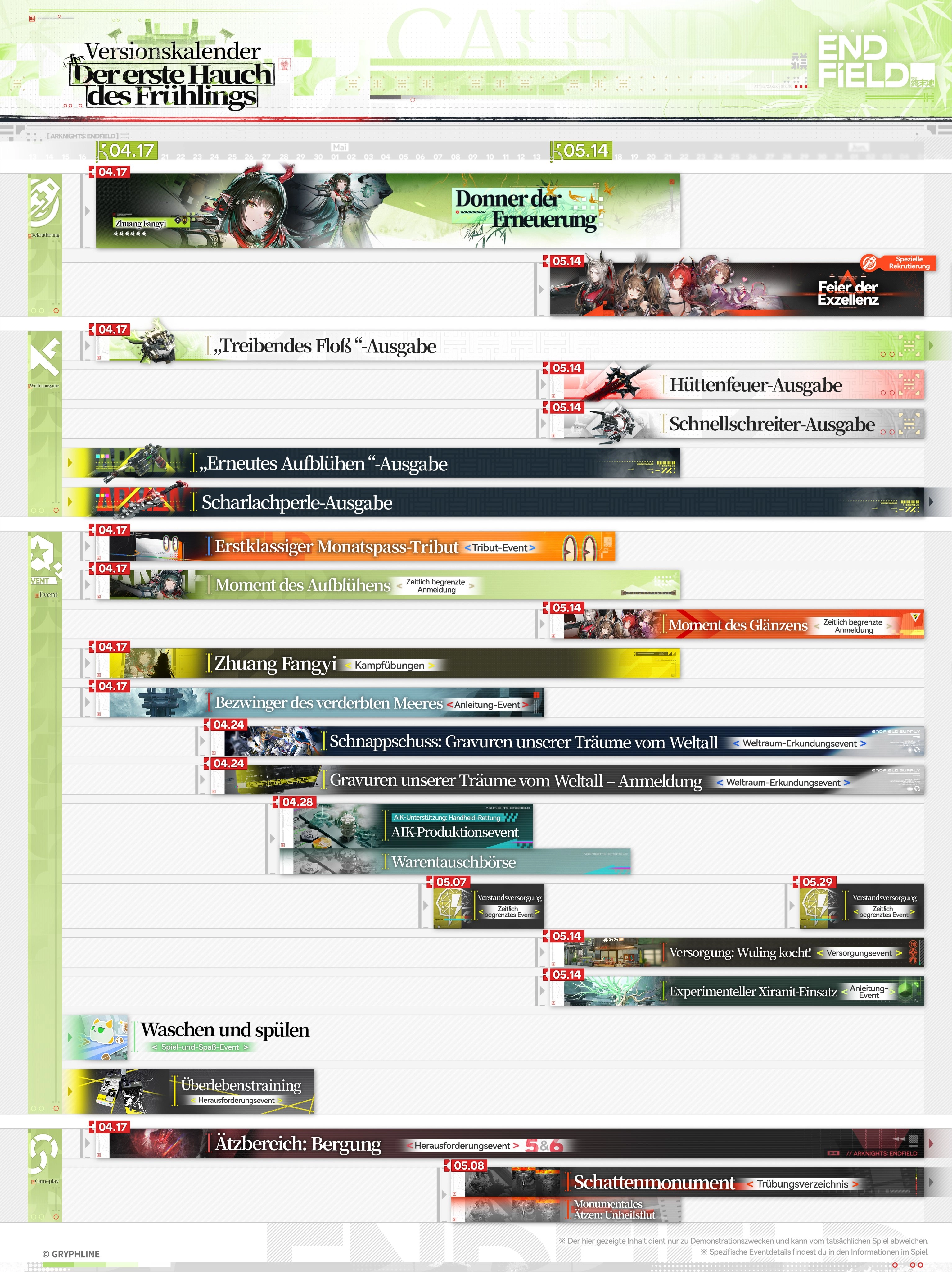 Versionskalender