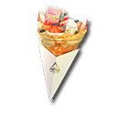 苺クレープ