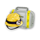 石頭ヘルメットセット