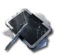 Terminale portatile rotto