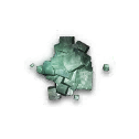粗末な小晶核